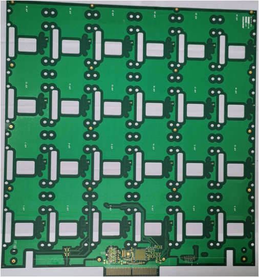 5G高频高速10层阻抗沉金板